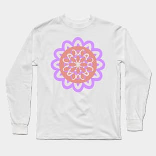 mandala Clamber Paintmandala Skip drawing Long Sleeve T-Shirt